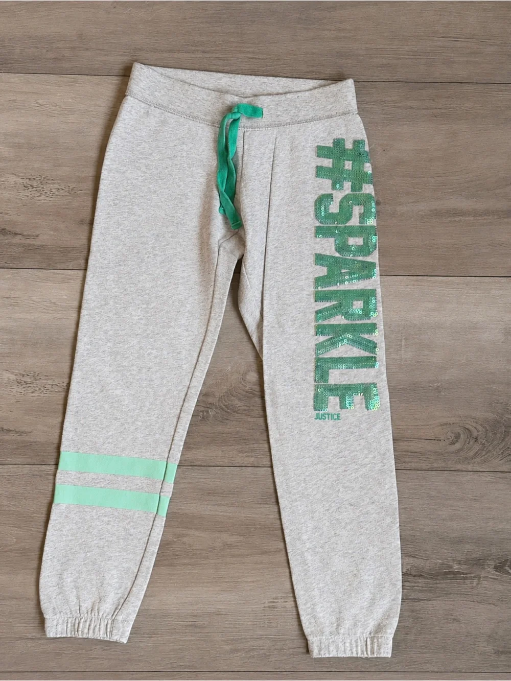 Old Navy Justice Girls Outfit Bundle Size 5/6 Mint Green Hoodie Joggers